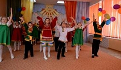 Танец «Моя Россия», подготовительная к школе группа  №11